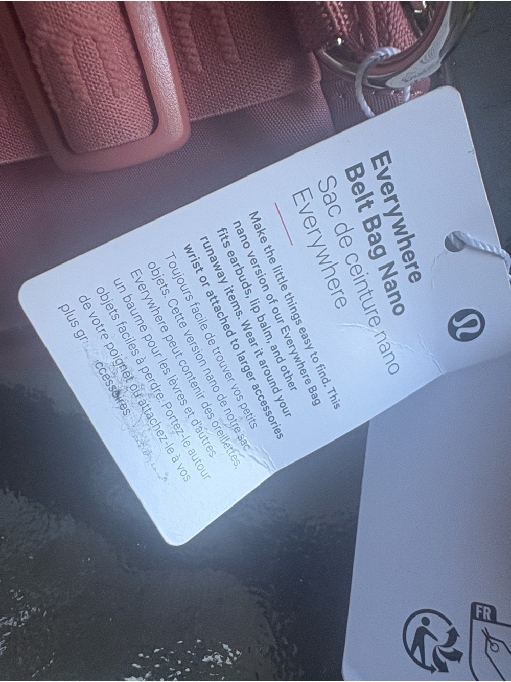 lululemon athletica Pink Everyday Belt Bag Nano Pouch - Picture 4 of 6